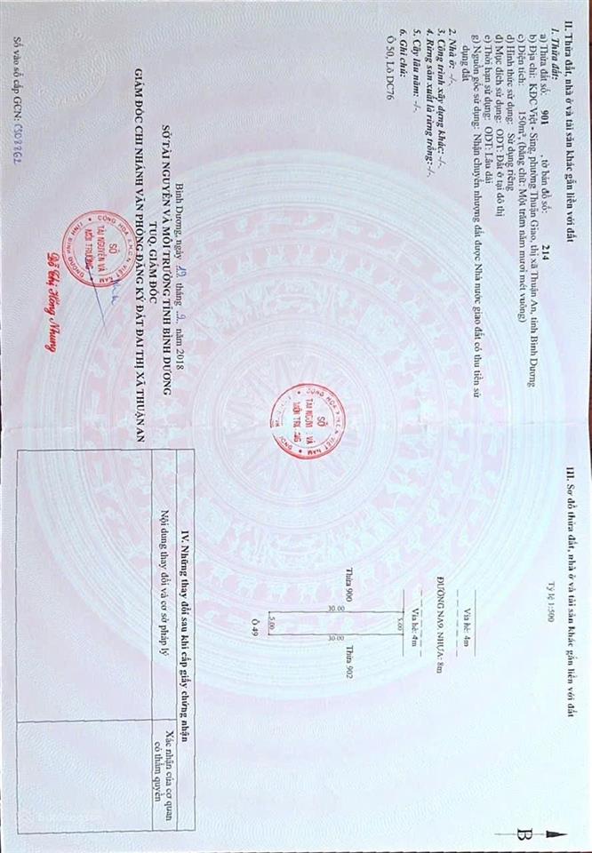 Bán nhà mặt phố na9, 16 tỷ, 450m2, thuận giao, thuận an, bình dương giá cực chất