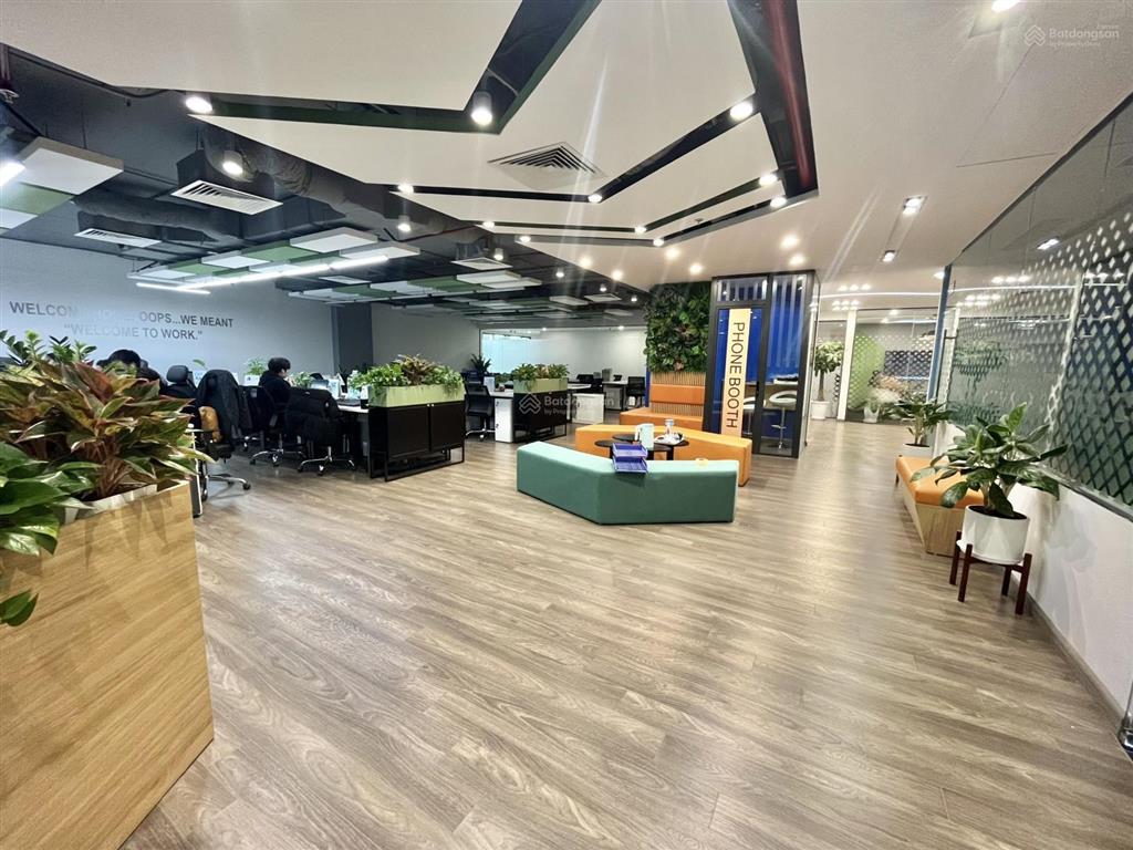 Văn phòng đẹp, đầy đủ nội thất, vị trí tốt phố thụy khuê dt 180m2, giá cực tốt