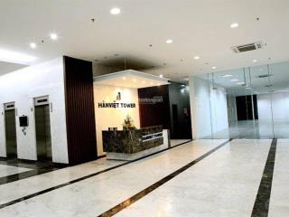 Cho thuê vp tòa hàn việt tower, minh khai, q. hai bà trưng 50m2, 100m2, 200m2, giá 180 nghìn/m2/th