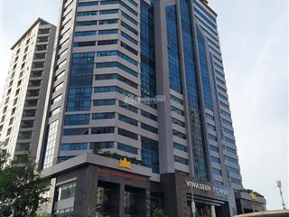 Cho thuê vp tòa nhà viwaseen số 46 tố hữu, 130m, 200m, 380m, 600m2, 1500m2, giá 130 nghìn/m2/tháng
