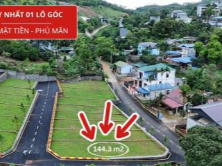 Cần bán 150m2 lô góc 3 mặt tiền full thổ cư, mặt đường 20m, phú mãn, hòa lạc cạnh sân golf