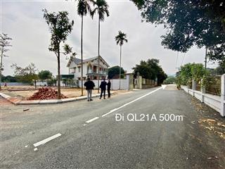 Bán 93m2 thôn 7 phú cát đường nhựa 8m cách 200m ra ql21, cạnh tổ hợp y tế, sát đhqg giá nhỉnh 3 tỷ