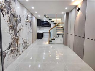Bán nhà mới hẻm b134 nguyễn thần hiến phường 18 quận 4