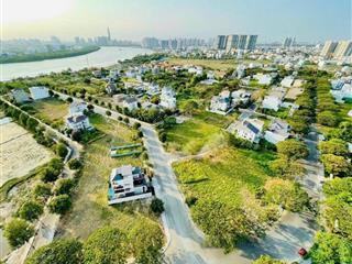 Hàng hiếm tại thủ thiêm villa, 88,5 tỷ, 361 m2, thạnh mỹ lợi, quận 2, hcm góc mặt tiền hồ sinh thái