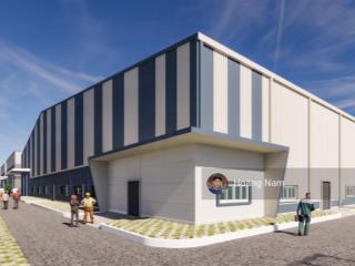 Cho thuê xưởng mới 100% 9500m2 2 mt. pháp lý chuẩn . giá tốt bàn giao t11/2025