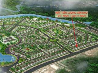 Gấp! bán đất nền biệt thự mt lương văn nho  cần thạnh  cần giờ | 405m2 | giá tốt nhất khu vực