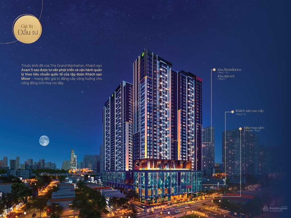 Tổng giỏ hàng dự án the grand manhattan quận 1 tháng 1/2026 căn 2pn 12.5 tỷ