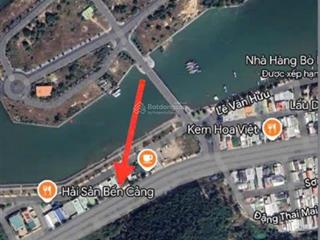 Nhà 2 mặt tiền nguyễn tất thành và mặt view sông thuộc tđc hòn rớ 2, dt 206m ngang 10