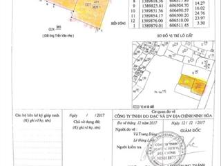 Chỉ 27tr/m2  siêu phẩm dt 7934 m2 vị trí mặt biển khu du lịch dốc lết, phường ninh hải, ninh hoà