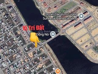 Cần bán lô đất đường 10m5 trương quang được  hoà xuân  sát đảo kim cương