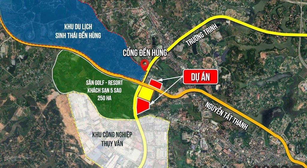 Đất đấu giá tp việt trì chỉ 1,9 tỷ sổ