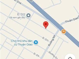 Đất d12 kdc thuận giao 12tỷ thương lượng 300m2