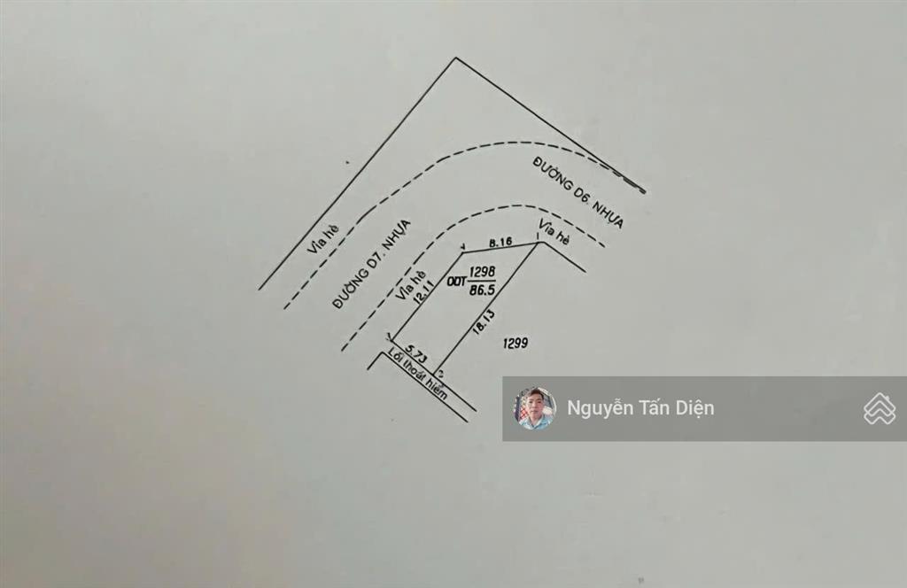 Góc 2 mặt tiền tân bình dĩ an chỉ 3tỷ thương lượng