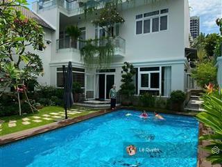 Giảm 14 tỷ! 91 tỷ! bán gấp căn biệt thự hồ bơi sân vườn vip nhất phường thảo điền  q2  dt 460m2