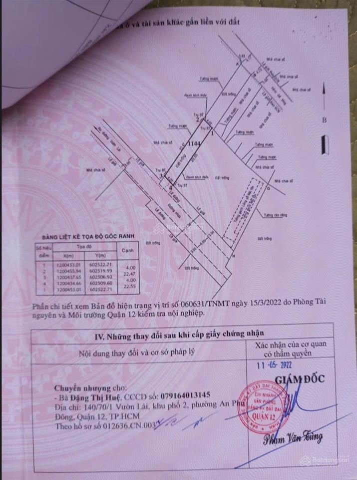 Bán lô đất đẹp hẻm 92 gần chung cư an phú đông, hẻm 10m xe hơi tránh nhau