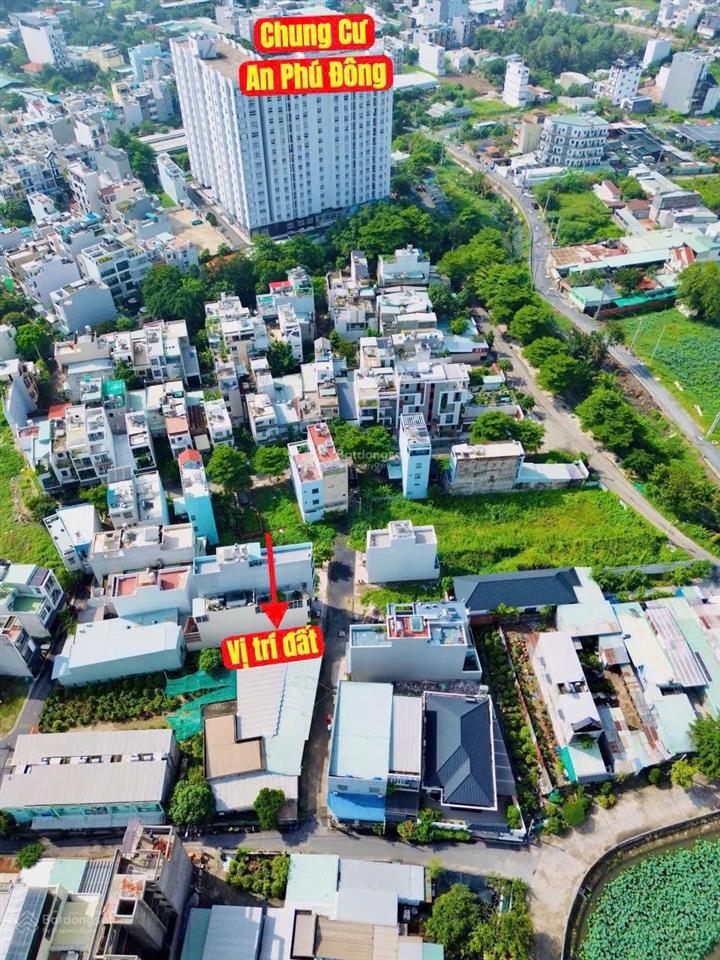 Bán lô đất đẹp hẻm 92 gần chung cư an phú đông, hẻm 10m xe hơi tránh nhau