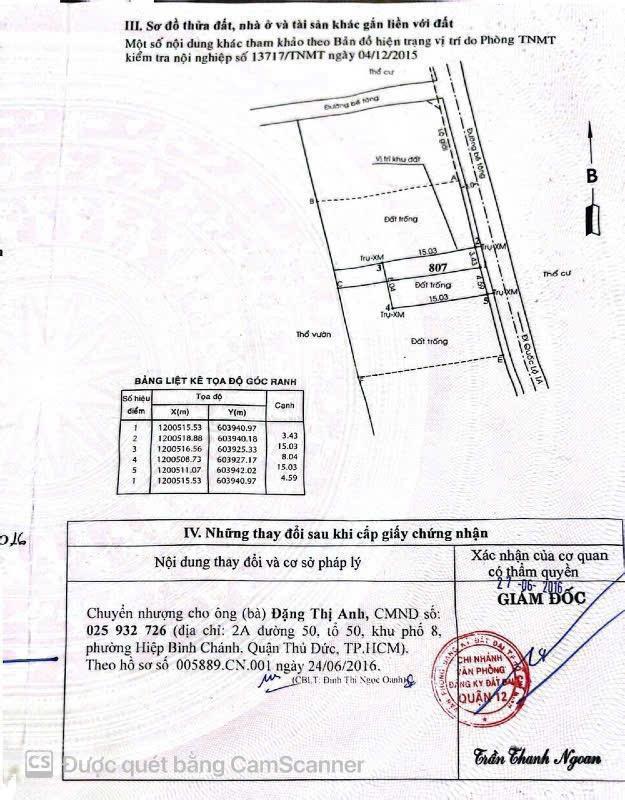 Đất đẹp an phú đông 3, ngang 8x15m, vị trí đẹp, sổ sẵn công chứng ngay