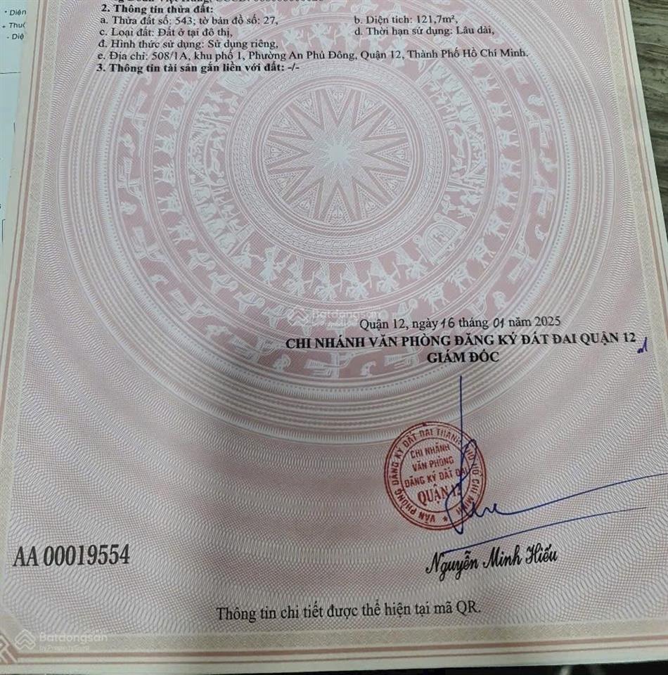 Đất đẹp 1 sẹc ngắn gần chợ vườn lài. gần đh nguyễn tất thành, phù hợp xây căn hộ dịch vụ