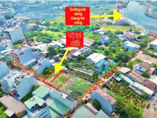 Đất đẹp hẻm 140 vườn lài, ra sông vàm thuật chỉ vài bước chân