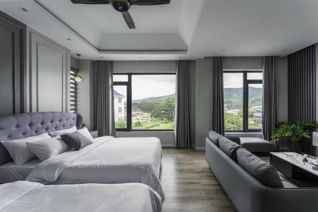 Bán villa hiện đại nội thất cao cấp, nguồn thu cao, 5pn, kqh an sơn, p. 4 đà lạt
