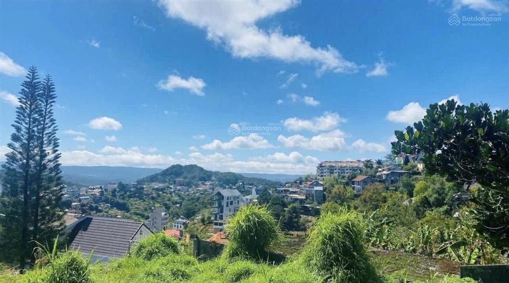 Bán đất khuôn đất view đẹp khe sanh, p.xuân hương, đà lạt 500m2 (odt 300m2) ngang 20m 18 tỷ