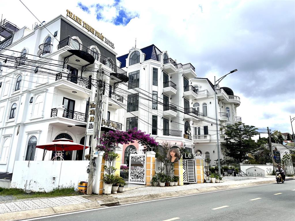 Bán đất biệt thự/khách sạn mặt tiền tô hiến thành  phường 3, đà lạt  540m2  37.8 tỷ