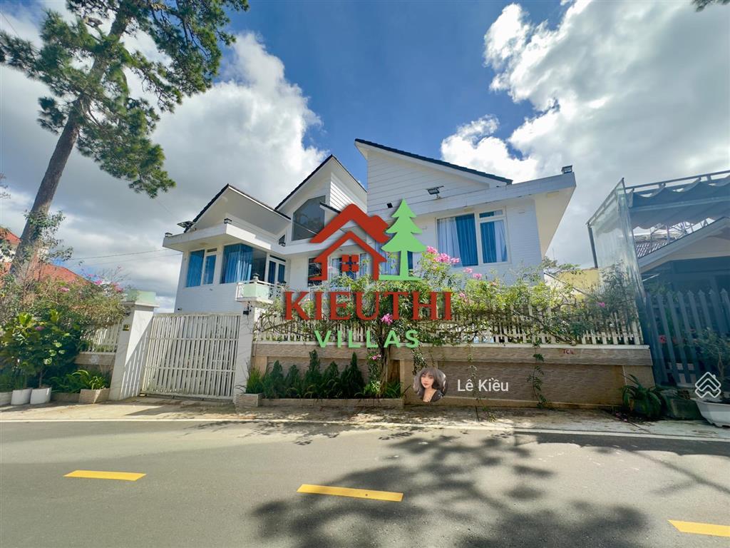 Bán villa đẹp  2mt yên thế  trung tâm đà lạt  view thung lũng rừng thông  ngang 17m  28 tỷ tl