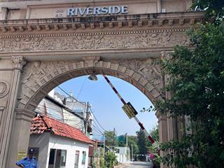 Chính chủ cần bán đất biệt thự riverside 239 nguyễn duy trinh, q2 dtcn  1000 m2 giá thỏa thuấn