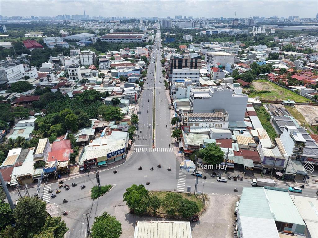 Cực đẹp! mặt tiền hoàng hữu nam  long thạnh mỹ quận 9, dt 12x36m=360m2 vuông vức, 2 mặt tiền