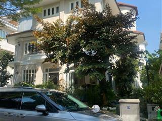 Biệt thự siêu vip khu lan anh village + bến du thuyền, quận 2  dt 20x20m  3 tầng  full nội thất