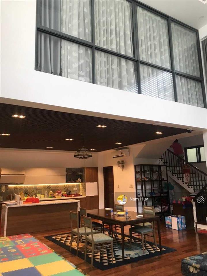 Biệt thự trệt+3 lầu khu compound fideco thảo điền, quận 2, dt 333m2 (18x20m), nội thất cao cấp