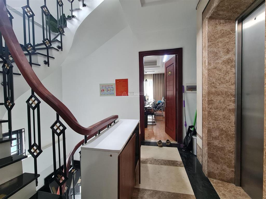 Bán tòa nhà văn phòng vừa ở vừa kinh doanh đường phạm hùng sát kđt mễ trì 7 tầng t.máy, ô tô tránh