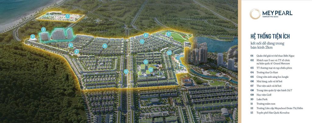 Meypearl phú quốc sở hữu lâu dài. căn 2pn giá chỉ hơn 3 tỷ. km tới 32,5%, hỗ trợ ls 0% tới 48 tháng