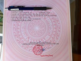 Chính chủ cần ra nhanh đất ở khu dân cư cam thành bắc.  079834762)