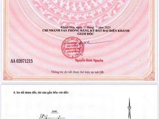 Lô 83.4m2 mặt tiền lỗ đế diên an 1.6 tỷ thổ 100% đường ô tô rộng