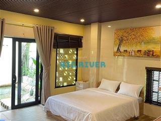 Cho thuê nhà 2 phòng ngủ ở khu phú mỹ an. gần biển, gần sông. đầy đủ tiện nghi