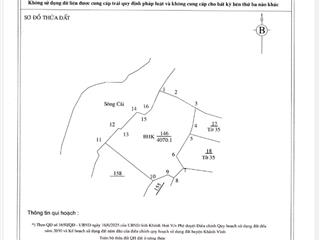 Bán đất đẹp view sông  qh full thổ cư tại khánh thượng, khánh vĩnh  giá chỉ 2,6 tỷ