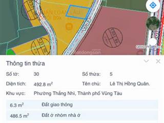 Siêu phẩm đất biệt thự view đẹp mặt tiền viba, tp.vũng tàu lưng tựa núi, view thành phố chỉ 70tr/m2
