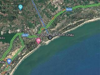 Giảm sốc 9 tỷ đất 1ha 2 mặt tiền gần biển bình châu, xuyên mộc cực tốt để đầu tư chỉ 1,3 triệu/m²