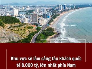 Bán đất biệt thự đồi ngọc tước 2 gần biển bãi sau, tp.vũng tàu pháp lý hodeco chuẩn giá tốt 59tr/m2