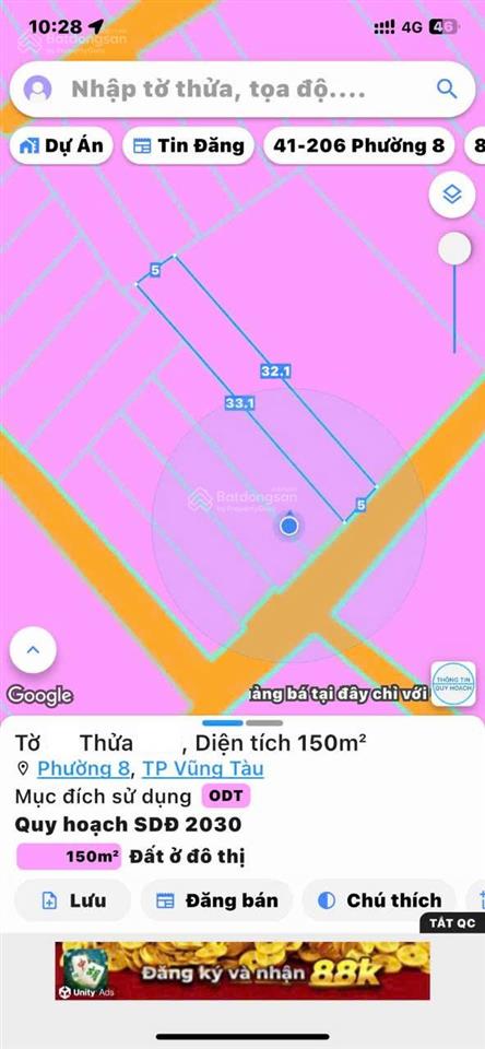 Còn sót duy nhất 2 lô đất đẹp xây biệt thự đường rộng 6m gần biển thuỳ vân bãi sau chỉ 75tr/m2