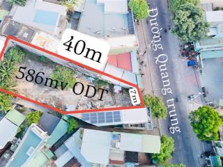Mat tiền quang trung số 75m diênh tích 586mv odt cần bán giá tốt nhất bang giá nhà nước
