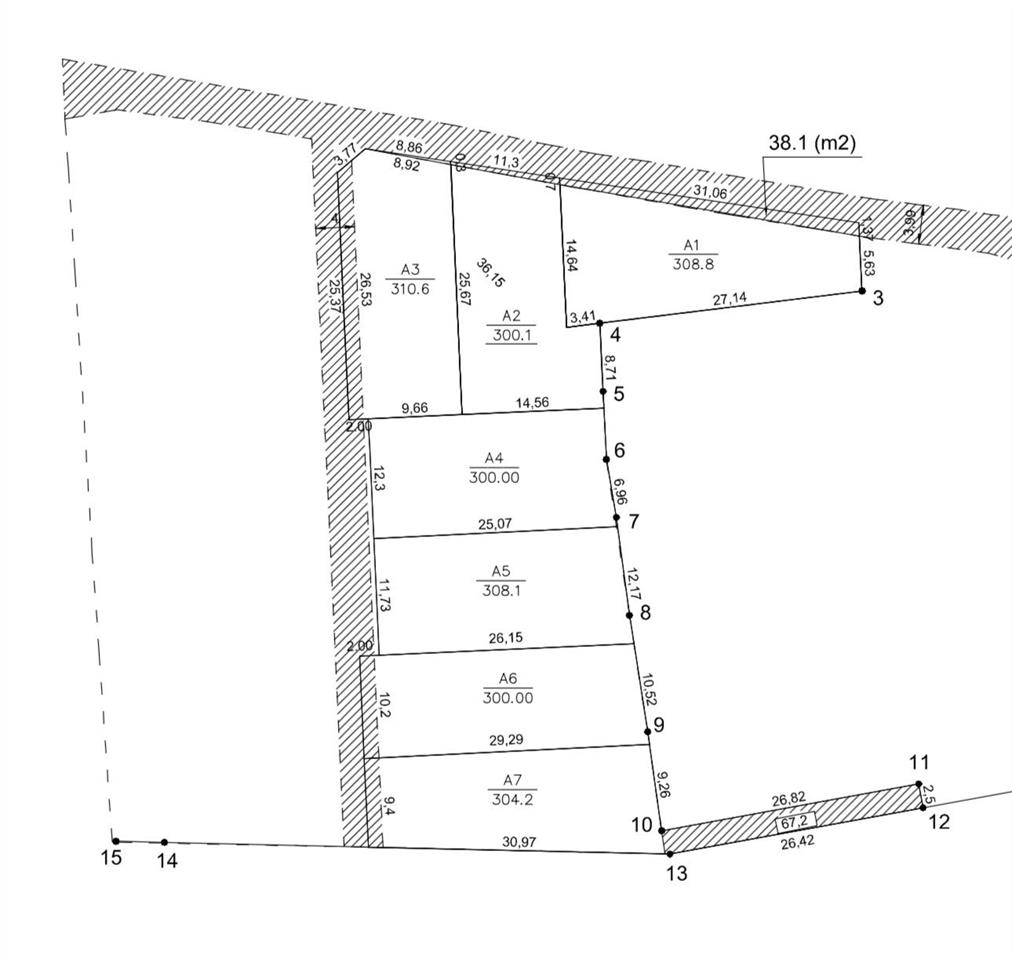 Siêu phẩm mặt tiền đường nguyễn văn trỗi 2500m2 odt chia lô quá đẹp