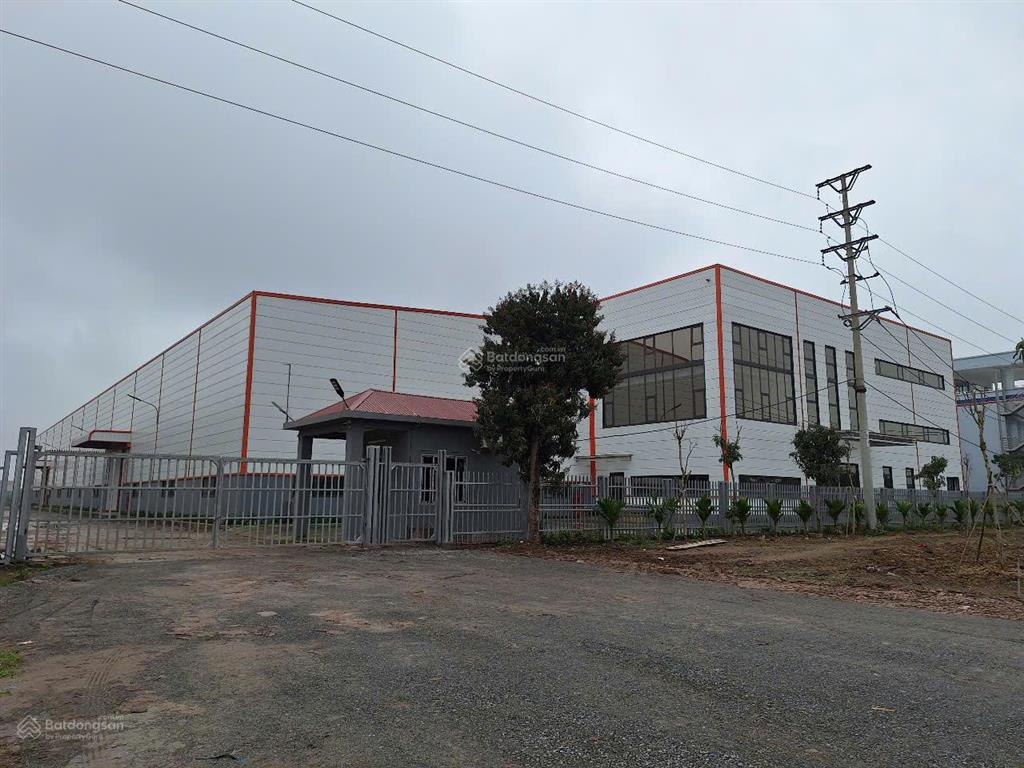 Cho thuê xưởng điện tử,may mặc,sx linh kiện nhẹ, thực phẩm, cơ khí, hóa chất diện tích theo yêu cầu