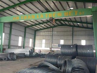 Cho thuê kho 900 m2 đường nguyễn văn linh có cẩu trục