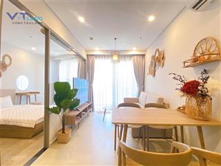Căn hộ biển the sóng vt 50m2, giá 2,150 tỷ full nội thất,  0901 681 *** võ thủy