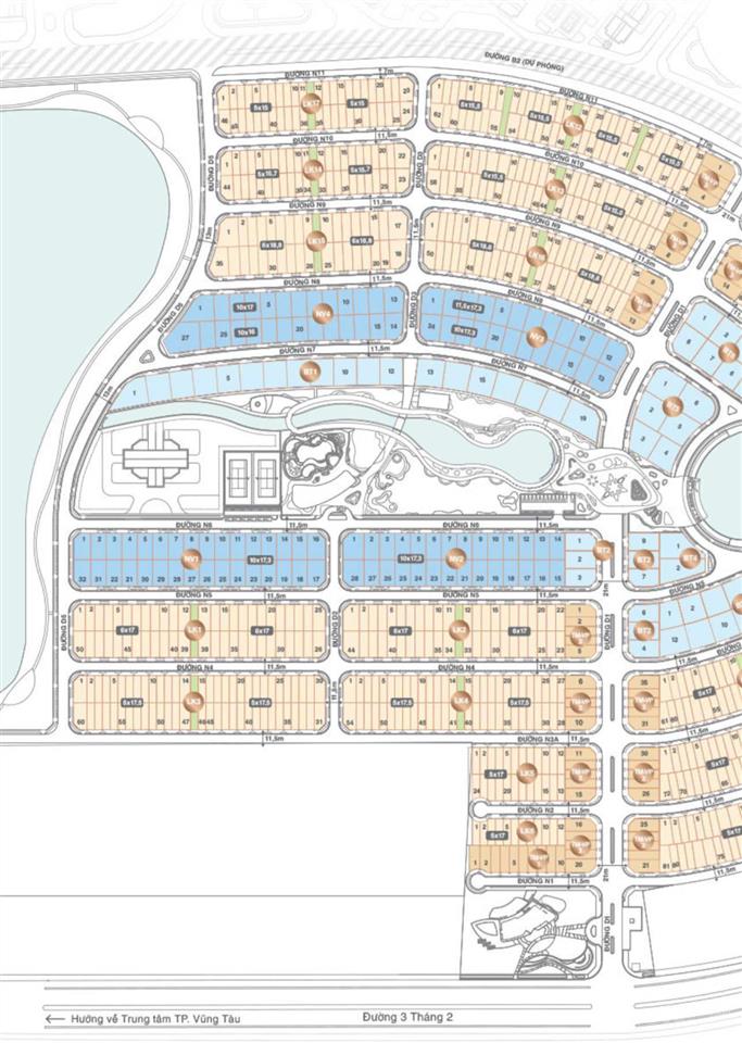 Bán biệt thự song lập 13,6 tỷ giá tốt dự án lavida residence alo 0901 681 *** võ thủy