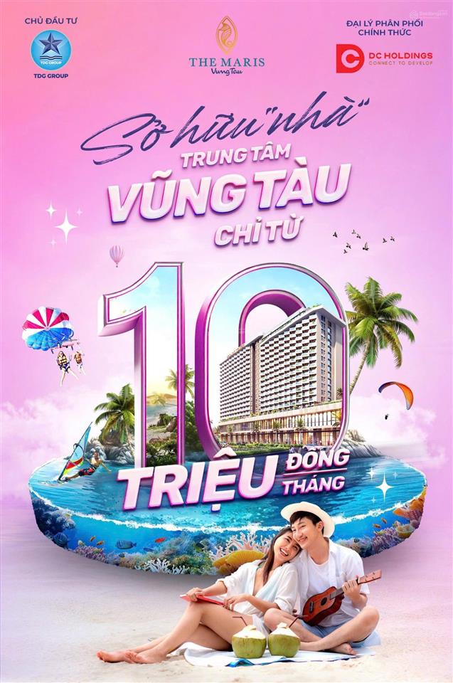 Giỏ hàng nội bộ the maris, bao đẹp từ chủ đầu tư, căn hộ du thuyền mặt biển 5 sao tại tp vũng tàu