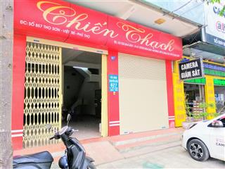 Cho thuê nhà mặt phố tại số 857 đại lộ hùng vương, thọ sơn  vt  pt