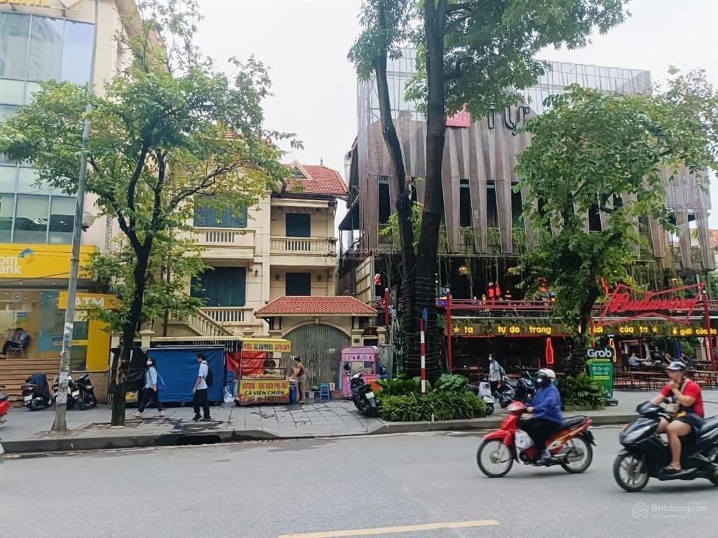 Cho thuê biệt thự linh đàm cạnh quán bia tự do, diện tích 200m2 cách đường nguyễn hữu thọ 5m